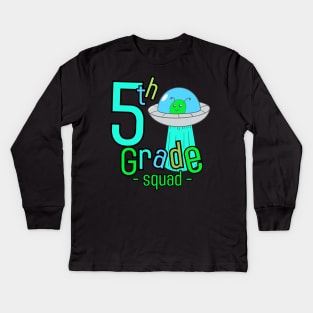 5th grade ufo Kids Long Sleeve T-Shirt